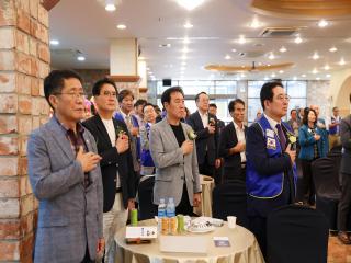 제45대-46대 뉴옥천라이온스클럽 회장 이취임식 이미지